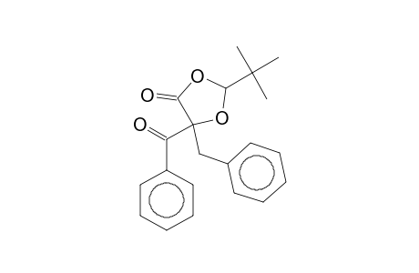 5-Benzoyl-5-benzyl-2-t-butyl-[1,3]dioxolan-4-one