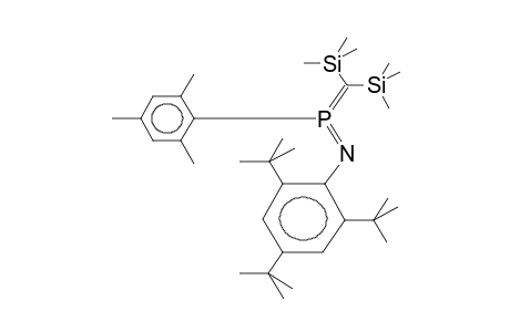 N-(2,4,6-TRI-TERT-BUTYLPHENYL)IMINO-C,C-BIS(TRIMETHYLSILYL)METHYLENE-P-MESITYL-SIGMA3,LAMBDA5-PHOSPHORANE