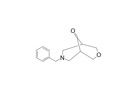 7-BENZYL-7-AZA-3-OXABICYCLO-[3.3.1]-NONAN-9-ONE