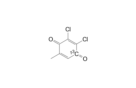 (1-C-13)-2,3-DICHLORO-5-METHYL-2,5-CYCLOHEXADIENE-1,4-DIONE