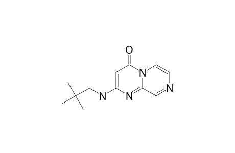 2-((2,2-DIMETHYLPROPYL)-AMINO)-PYRAZINO-[1,2-A]-PYRIMIDIN-4-ONE