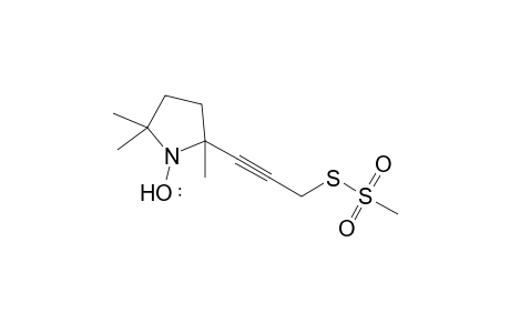 2,5,5-Trimethyl-2-(2-methanesulfonylthiomethylethynyl)pyrrolidin-1-yloxyl radical