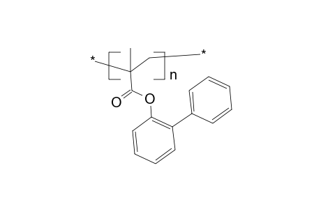 Poly(o-biphenyl methacrylate)