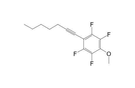 1-(4-Methoxy-2,3,5,6-tetrafluorophenyl)-1-heptyne