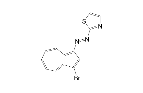 2-[(3-BROMOAZULEN-1-YL)-DIAZENYL]-1,3-THIAZOLE