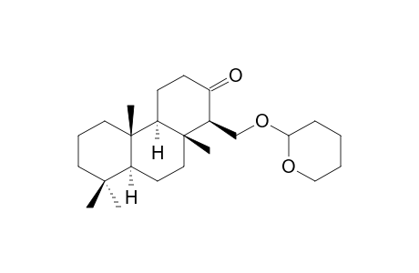 14-BETA-HYDROXYMETHYL-8-BETA-METHYLPODOCARPAN-13-ONE-TETRAHYDROPYRAN-ETHER