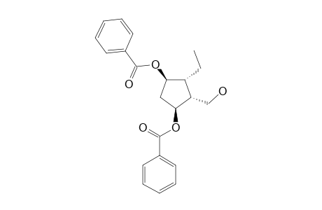 (1S,2R,3R,4R)-1,4-BIS-O-(BENZOYL)-3-ETHYL-CYCLOPENTANE-1,4-DIOL