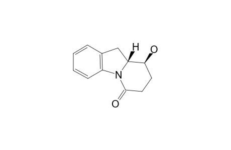 (9R*,9AS*)-9-HYDROXY-8,9,9A,10-TETRAHYDROPYRIDO-[1,2-A]-INDOL-6(7H)-ONE