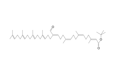 3,7,11,19,23,27,31-HEPTAMETHYL-15-FORMYLDITRIACONTA-2E,6Z,10Z,14E,18E,22E,26E,30-OCTAENIC ACID, TERT-BUTYL ESTER