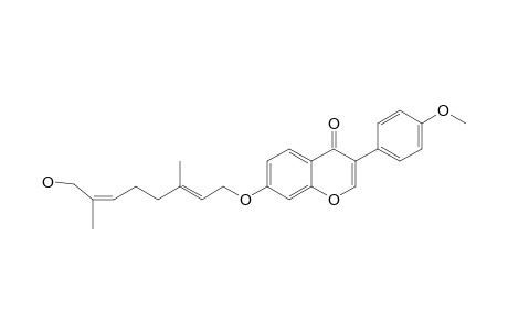 4'-METHOXY-7-O-[(E)-3-METHYL-7-HYDROXYMETHYL-2,6-OCTADIENYL]-ISOFLAVONE