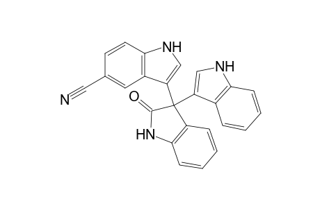 3-(1H-Indol-3-yl)-3-(5-cyano-1H-indol-3-yl)indolin-2-one