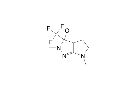 2,7-DIMETHYL-3-HYDROXY-3-TRIFLUOROMETHYL-2,7(H)-3,4,5,6-TETRAHYDROPYRAZOLO-[3,4-B]-PYRROLE;MAJOR-ISOMER