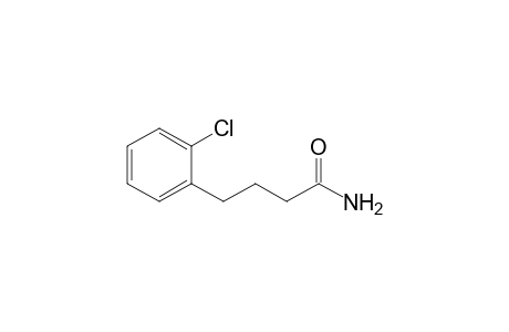 4-(2'-Chlorophenyl)-butyramide