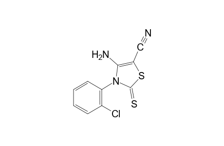 4-amino-3-(o-chlorophenyl)-2-thioxo-4-thiazoline-5-carbonitrile