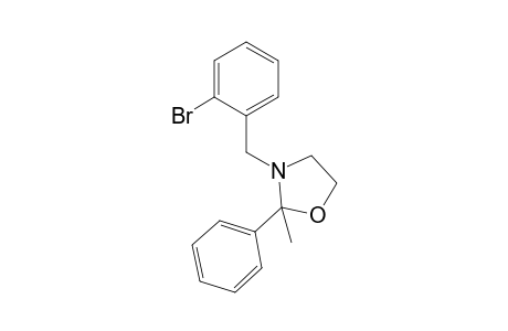 3-(2-bromobenzyl)-2-methyl-2-phenyl-oxazolidine