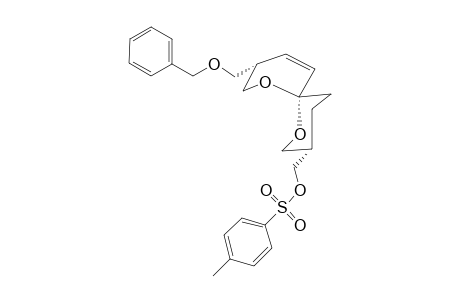 (3S,6R,9S)-3-Benzyloxymethyl-9-(p-tosyl)oxymethyl)-1,7-dioxazpiro[5.5]undec-4-ene