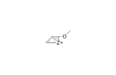 (E)-1-Methoxy-2-propenyl cation