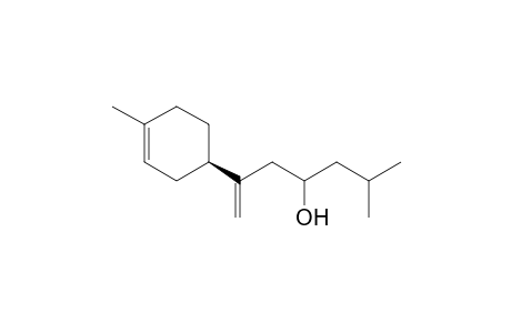 (+)-6-Methyl-2-[4-methyl-3-cyclohexen-1-(R)-yl]-1-hepten-4-(RS)-ol