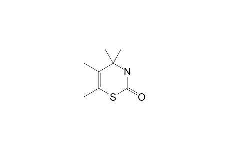 4,4,5,6-TETRAMETHYL-3,4-DIHYDRO-2-H-1,3-THIAZIN-2-ONE