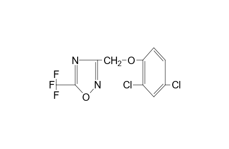 3-[(2,4-DICHLOROPHENOXY)METHYL]-5-(TRIFLUOROMETHYL)-1,2,4-OXADIAZOLE