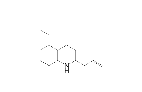 QUINOLINE, DECAHYDRO-2,5-DI-2-PROPENYL-