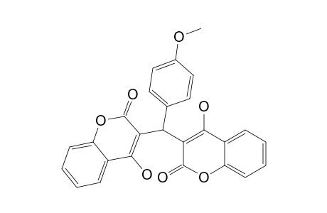 3,3''-(4'-METHOXY-BENZYLIDENE)-BIS-(4-HYDROXY-COUMARIN)