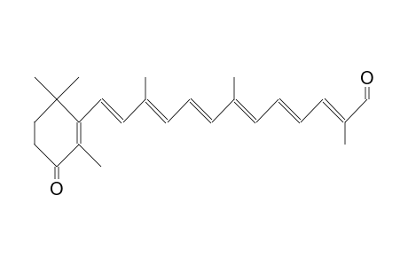 (2E,4E,6E,8E,10E,12E)-13-(3-keto-2,6,6-trimethyl-cyclohexen-1-yl)-2,7,11-trimethyl-trideca-2,4,6,8,10,12-hexaenal