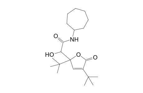 N-cycloheptyl-2-(2,4-di-tert-butyl-5-oxo-2,5-dihydrofuran-2-yl)-2-hydroxyacetamide