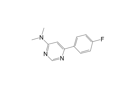 4-PARA-FLUOROPHENYL-6-DIMETHYLAMINOPYRIMIDINE