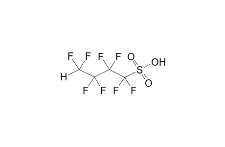 4-HYDROOCTAFLUOROBUTANESULPHONIC ACID