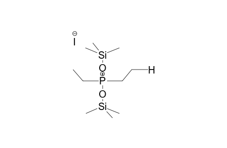 BIS(TRIMETHYLSILYLOXY)DIETHYLPHOSPHONIUM IODIDE