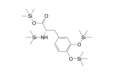 3,4-Dihydroxyphenylalanine 4TMS