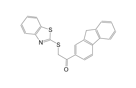 2-(Benzothiazol-2-ylsulfanyl)-1-(9H-fluoren-2-yl)-ethanone