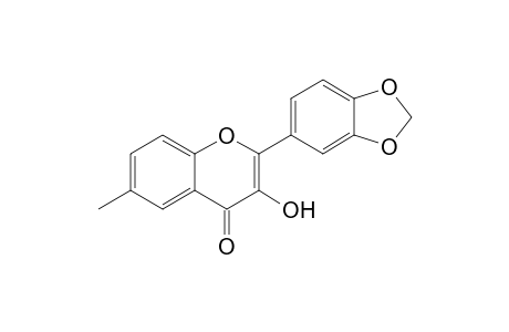 3-Hydroxy-6-methyl-3',4'-methylenedioxy-flavone