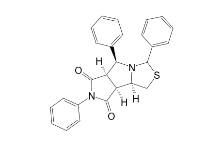 1,2,3,3a.alpha.,4.beta.,8,8a.alpha.,8b.alpha.-octahydro-2,4,6.alpha.-triphenylpyrrolo[3',4':3,4]pyrrolo[1,2-c]thiazole-1,3-dione