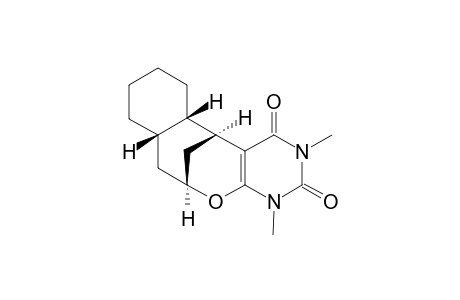 8,10-Dmethyl-6,12-methano-1,2,3,4,4a,5,6,8,12,12a-decahydro-7-oxa-8,10-diazabenzo[a,d]cyclooctene-9,11-dione