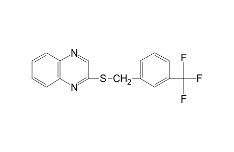 2-{[m-(TRIFLUOROMETHYL)BENZYL]THIO}QUINOXALINE