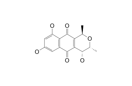 (1R,3R,4R)-4,7,9-trihydroxy-1,3-dimethyl-3,4-dihydro-1H-benzo[g]isochromene-5,10-quinone