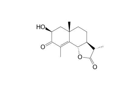 (3S,3aS,5aS,7S,9bS)-7-hydroxy-3,5a,9-trimethyl-3a,4,5,6,7,9b-hexahydro-3H-benzo[g]benzofuran-2,8-quinone