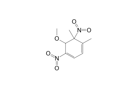 5,6-DIMETHYL-2,6-DINITRO-CYCLOHEXA-2,4-DIENYL-METHYLETHER