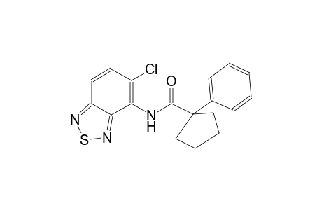 cyclopentanecarboxamide, N-(5-chloro-2,1,3-benzothiadiazol-4-yl)-1-phenyl-