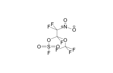 1-TRIFLUOROMETHOXY-2-NITROTRIFLUOROETHYLFLUOROSULPHATE