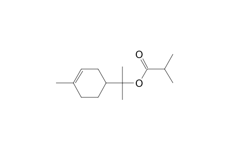 Propanoic acid, 2-methyl-, 1-methyl-1-(4-methyl-3-cyclohexen-1-yl)ethyl ester