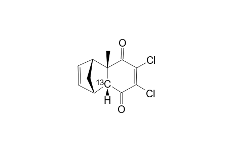 (8A-C-13)-(1-ALPHA,4-ALPHA,4-ALPHA/BETA,8-ALPHA/BETA)-6,7-DICHLORO-1,4,4A,8A-TETRAHYDRO-4A-METHYL-1,4-METHANONAPHTHALENE-5,8-DIONE