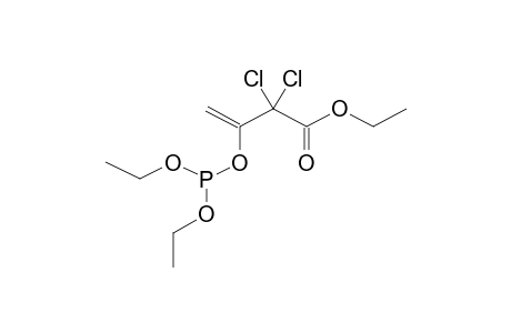 2,2-DICHLORO-3-DIETHOXYPHOSPHINOXY-3-BUTENOIC ACID, ETHYL ESTER