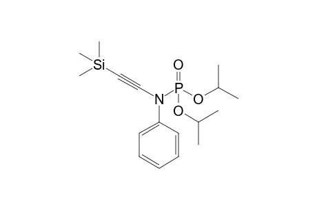 N-Phenyl-N-(diisopropoxyphosphoryl)trimethylsilylethynamine