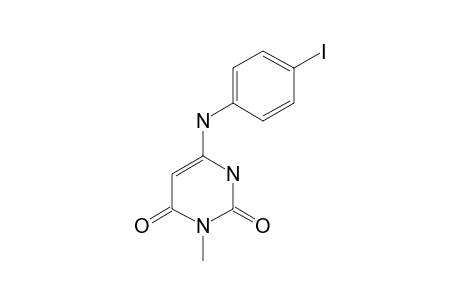 6-(4-IODOANILINYL)-3-METHYLURACILE