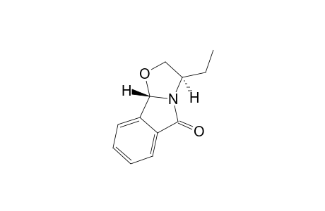 (3R,9BS)-3-ETHYL-2,3-DIHYDRO-9BH-OXAZOLO-[2,3-A]-ISOINDOL-5-ONE