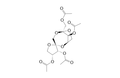 3,4:1',3'-TETRA-O-ACETYL-DI-ALPHA-L-ERYTHRO-2-PENTULOFURANOSE-1,2':2,4'-DIANHYDRIDE