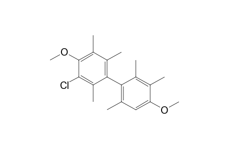 3-Chloro-4,4'-dimethoxy-2,2',3',5,6,6'-hexamethylbiphenyl